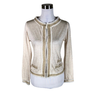 Unisex Adolfo Dominguez - Cardigan, size 36 - Beige (1)