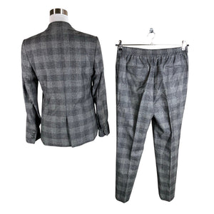 Unisex Massimo Dutti - Suit set, size 38 - Gray (2)