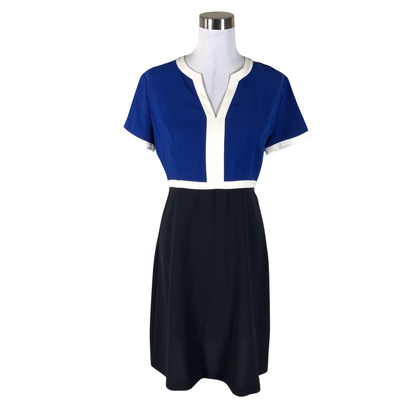 Unisex Armani Jeans - Schiffon dress, size 40 - Blue (1)
