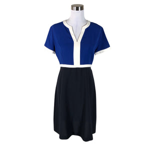 Unisex Armani Jeans - Schiffon dress, size 40 - Blue (1)