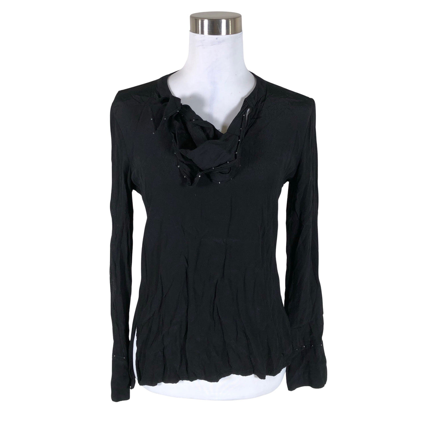 Unisex Massimo Dutti - Blouse, size 36 - Black (1)