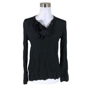 Unisex Massimo Dutti - Blouse, size 36 - Black (1)