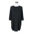 Unisex Marella - Schiffon dress, size 34 - Black ()