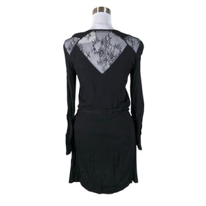 Unisex Comptoir des cotonniers - Schiffon dress, size 34 - Black (2)