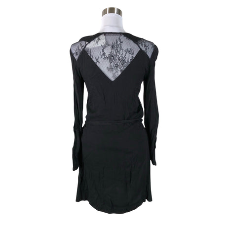 Unisex Comptoir des cotonniers - Schiffon dress, size 34 - Black (2)