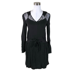 Unisex Comptoir des cotonniers - Schiffon dress, size 34 - Black (1)