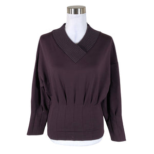 Unisex Roman - Tricot shirt, size 38 - Wine red (1)