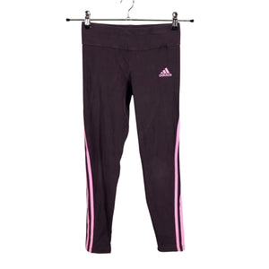 Unisex Adidas - Leggings, size 158 - 164 - Wine red (1)