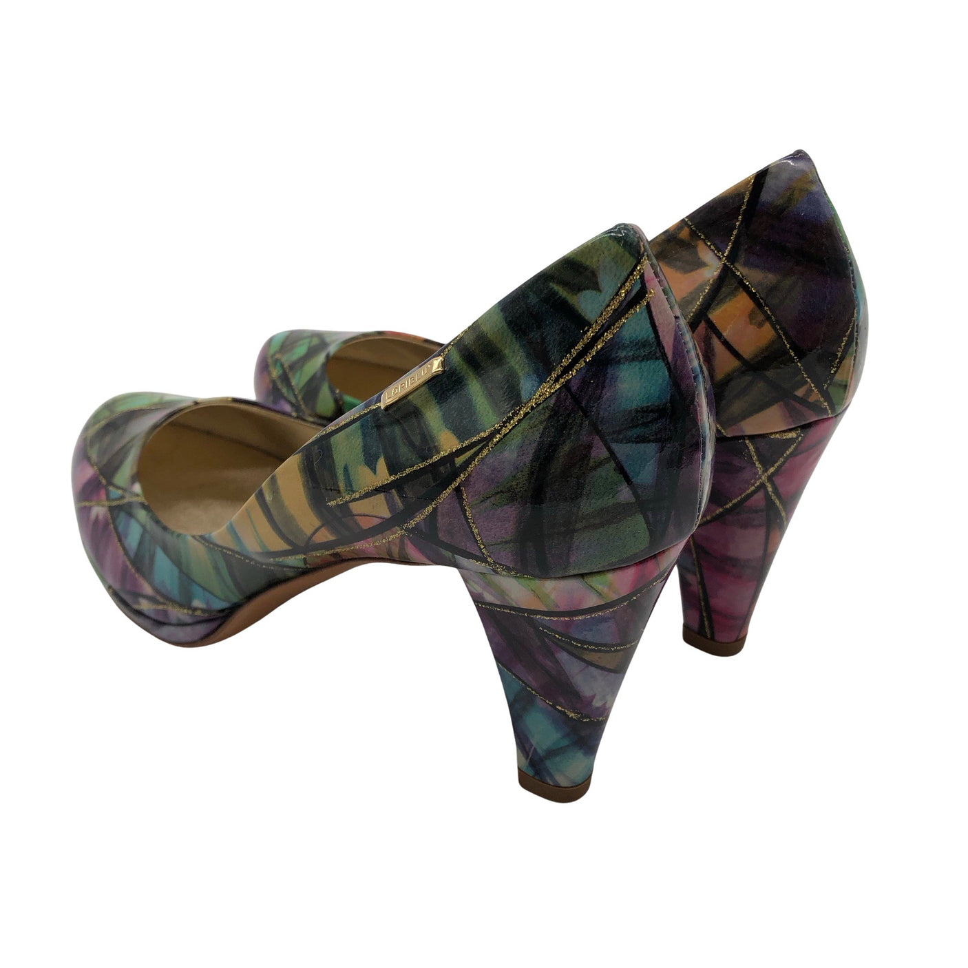 Unisex Loriblu - High heels, size 40 - Violet (2)