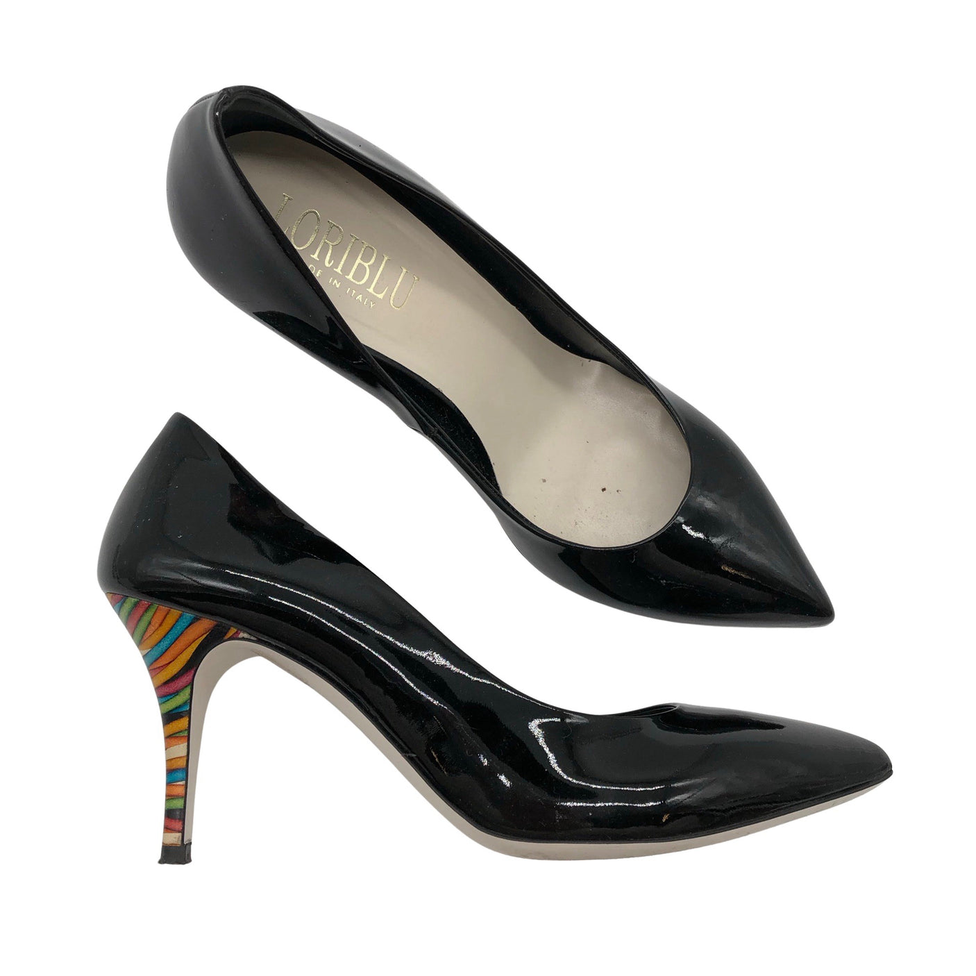 Unisex Loriblu - High heels, size 39 - Black (1)