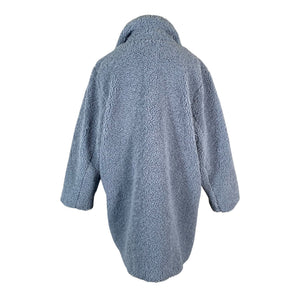 Unisex Next - Faux fur coat, size 50 - Light blue (2)