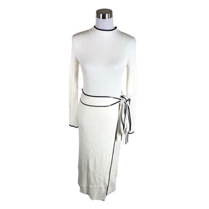 Unisex Anna Field - Knit dress, size 38 - White (1)