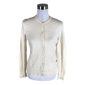 Unisex Lands' End - Cardigan, size 34 - Natural white (1)