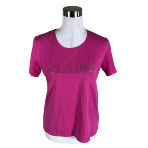 Unisex Claire.dk - T-shirt, size 40 - Pink (1)