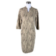 Unisex Signature - Tricot dress, size 38 - Beige ()