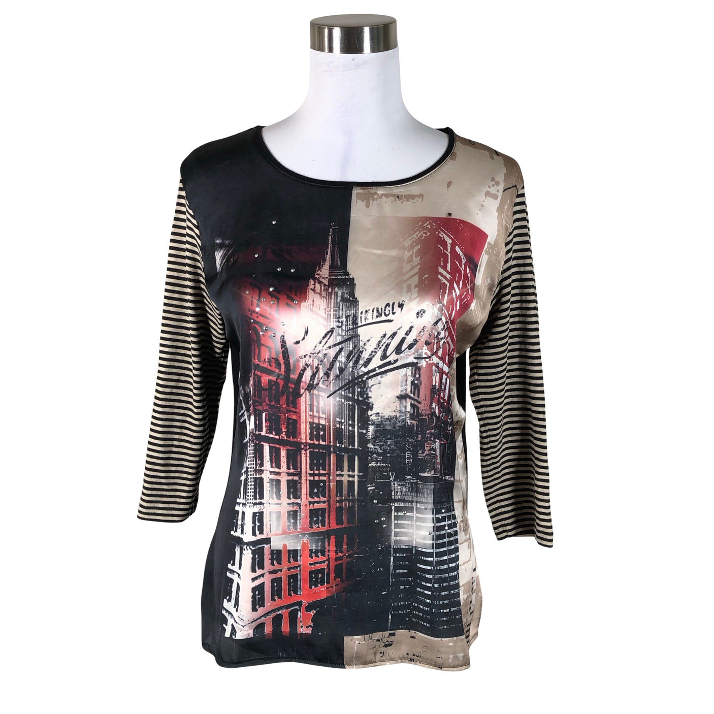 Unisex Barbara Lebek - Tricot shirt, size 40 - Black (1)