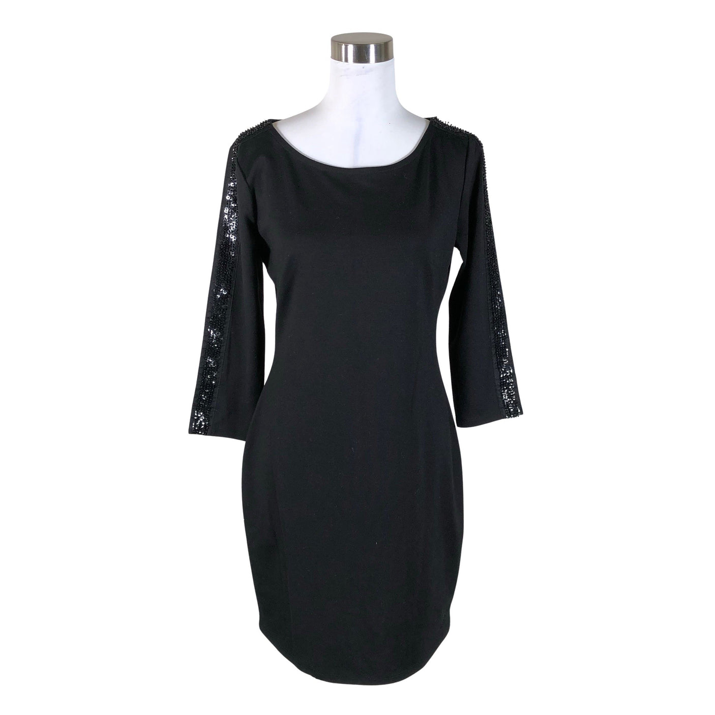 Unisex Tom Tailor - Tricot dress, size 40 - Black (1)