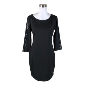 Unisex Tom Tailor - Tricot dress, size 40 - Black (1)