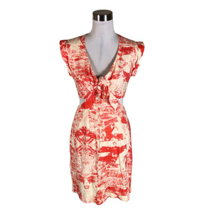 Unisex French Connection - Dress, size 38 - Orange (1)