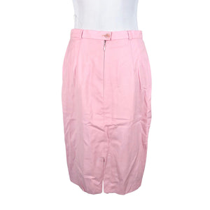 Unisex Escada - Pencil skirt, size 38 - Light pink (2)