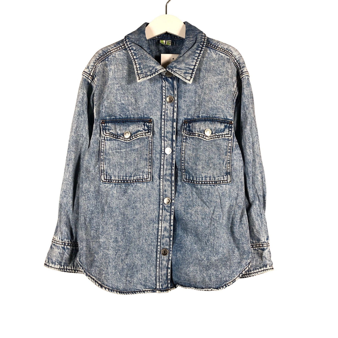 Unisex Arket - Denim shirt, size 122 - 128 - Light blue (1)