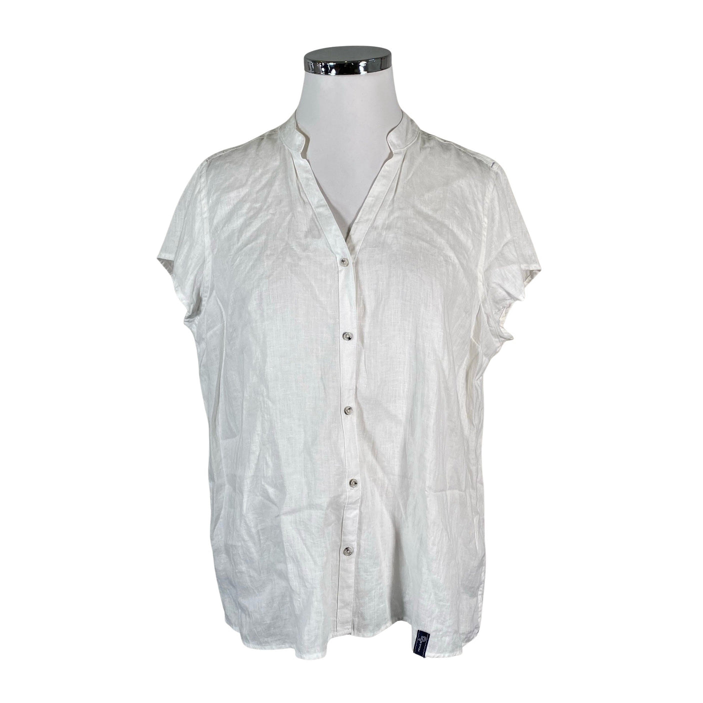 Unisex Pelle P - Short-sleeved blouse, size 42 - White (1)