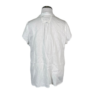 Unisex Pelle P - Short-sleeved blouse, size 42 - White (2)