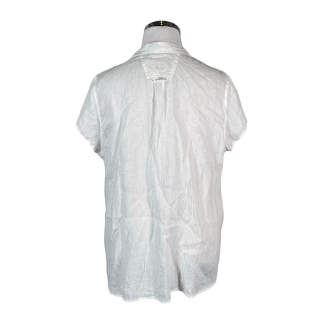 Unisex Pelle P - Short-sleeved blouse, size 42 - White (2)