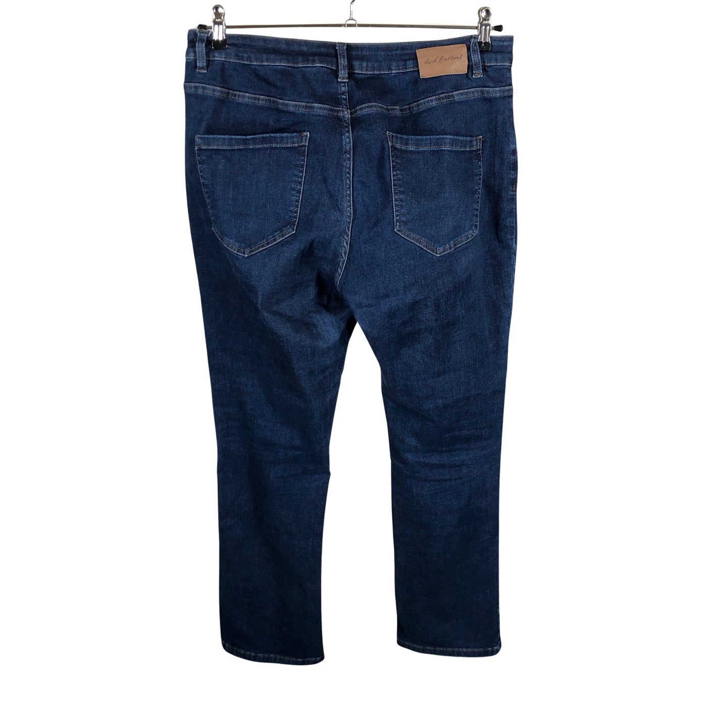 Unisex Red Button - Jeans, size 42 - Blue (2)