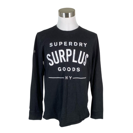 Unisex Superdry - Tricot shirt, size XL - Black ()