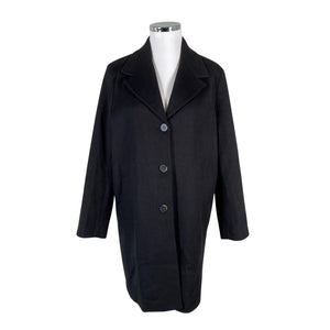 Unisex Selected - Wool coat, size 44 - Black (1)