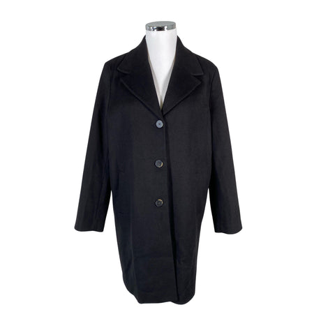 Unisex Selected - Wool coat, size 44 - Black ()