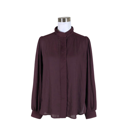 Unisex Selected - Blouse, size 38 - Wine red ()