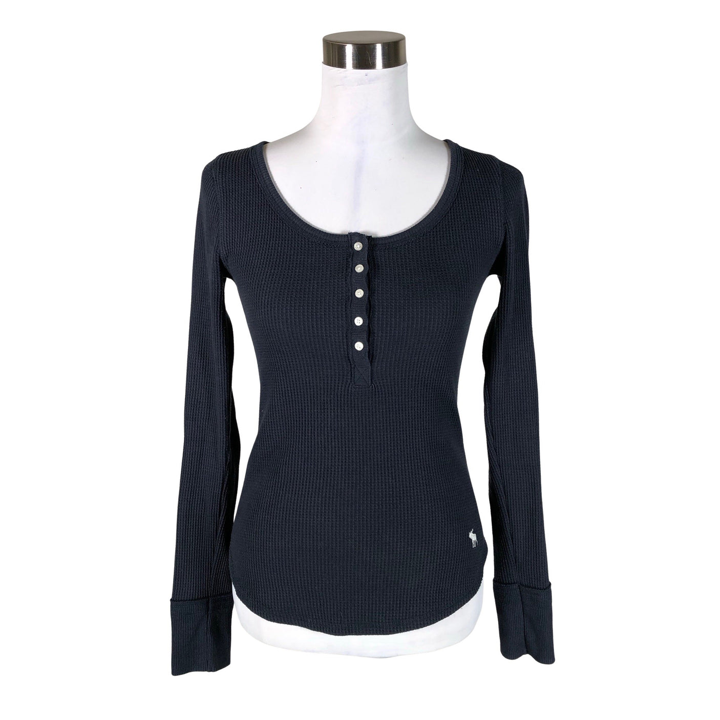 Unisex Abercrombie&Fitch - Tricot shirt, size 34 - Blue (1)