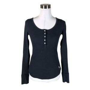 Unisex Abercrombie&Fitch - Tricot shirt, size 34 - Blue (1)