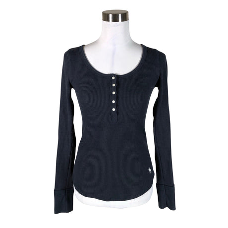 Unisex Abercrombie&Fitch - Tricot shirt, size 34 - Blue ()