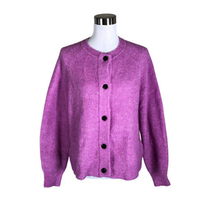 Unisex Selected - Cardigan, size 40 - Violet (1)