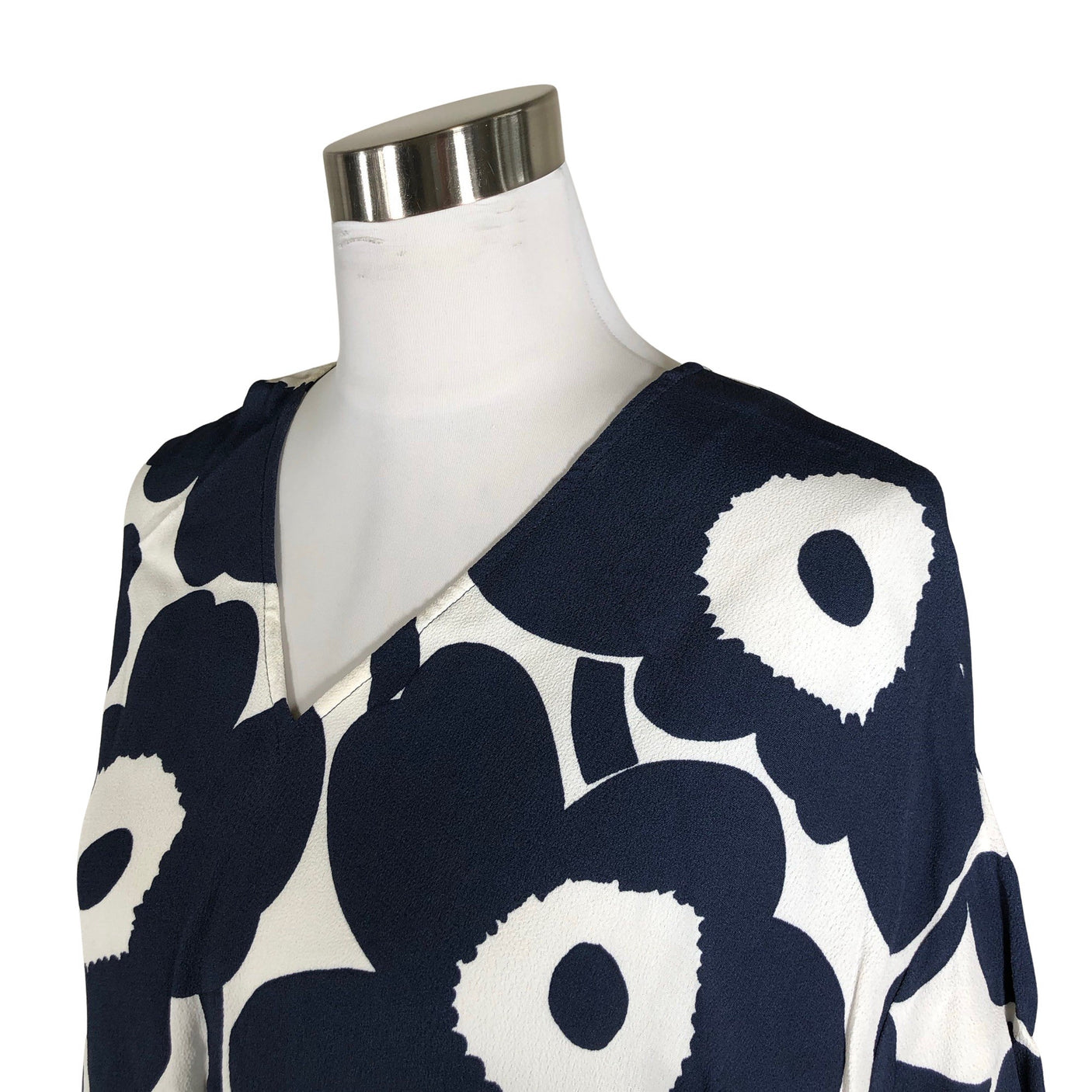 Unisex Marimekko - Schiffon dress, size 38 - White (3)