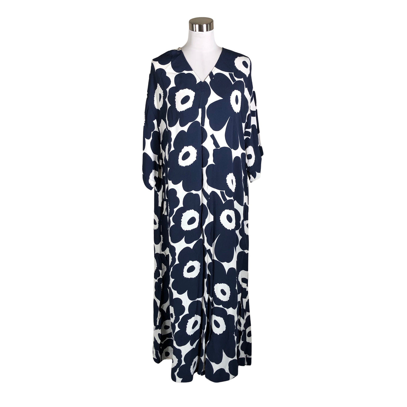 Unisex Marimekko - Schiffon dress, size 38 - White (1)
