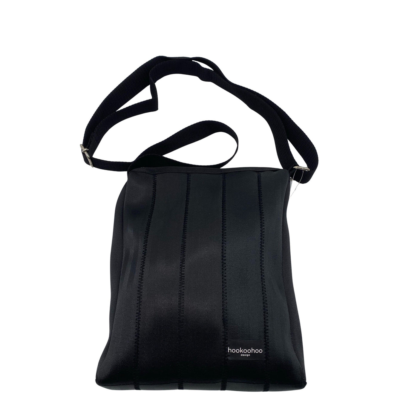 Unisex hookoohoo design - Shoulder bag, size Midi - Black (1)