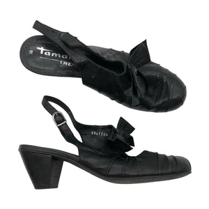 Unisex Tamaris - High heels, size 38 - Black (1)