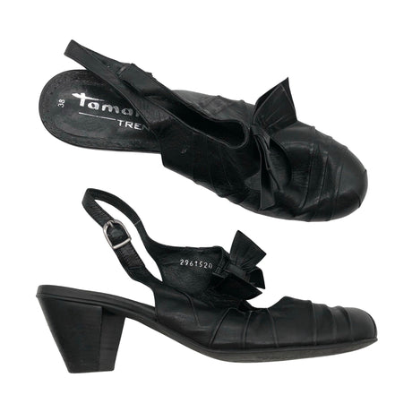 Unisex Tamaris - High heels, size 38 - Black ()