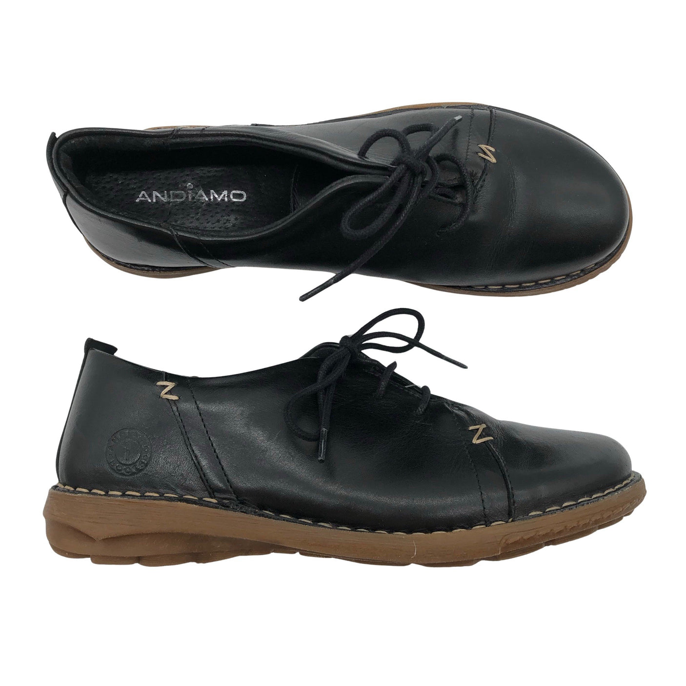 Unisex Andiamo - Walking shoes, size 38 - Black (1)