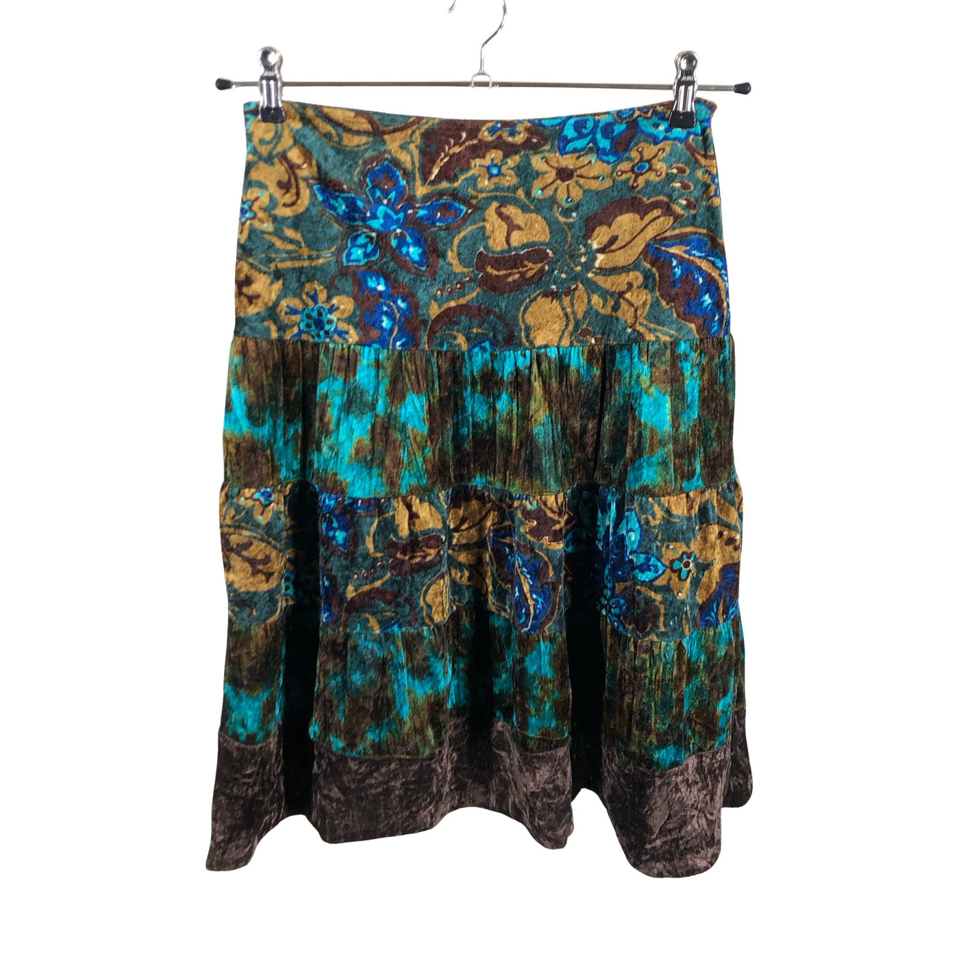 Unisex Benetton - Fabric skirt, size 36 - Brown (1)