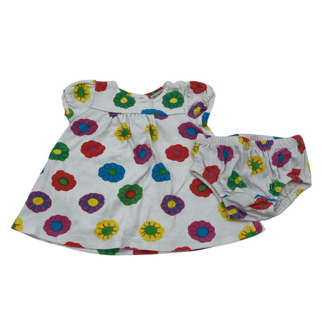 Unisex Marimekko - Tricot tunic, size 62 - 68 - White ()