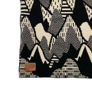 Unisex Uhana Design - Circle scarf, size Maxi - Black (3)