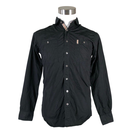 Unisex Burberry - Collared shirt, size S - Black ()