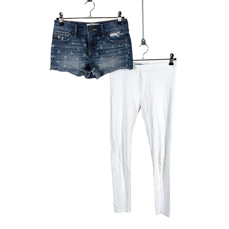 Unisex Abercrombie&Fitch - Denim shorts, size 146 - 152 - Blue ()