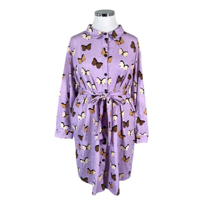 Unisex Yo Zen - Tricot tunic, size 44 - Violet (1)