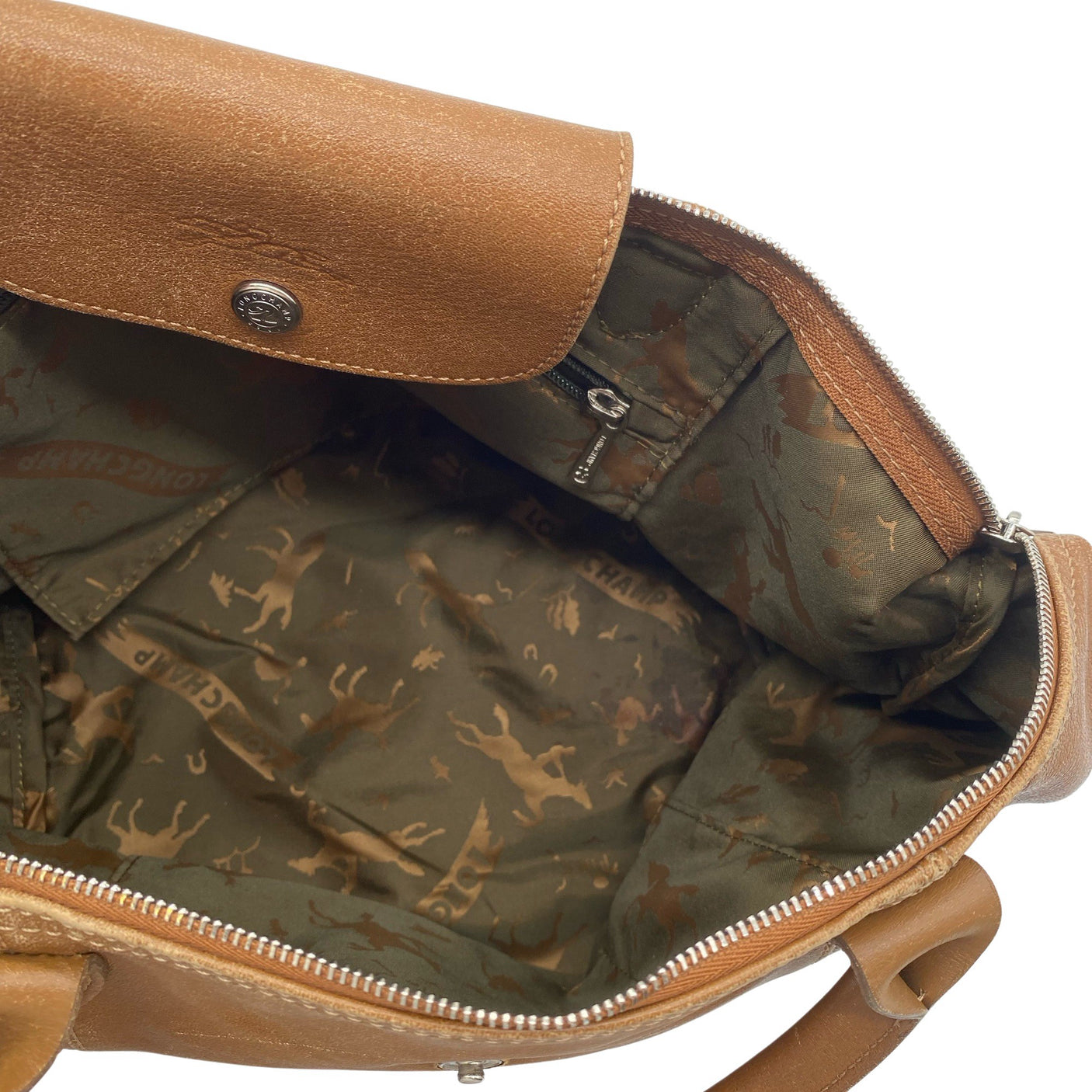 Unisex Longchamp - Handbag, size Midi - Brown (3)